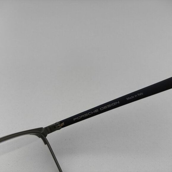 🕶️Made in Italy! Porsche Design P8753 Grey Eyeglasses 55/18 140 /EUM169🕶️ - Picture 4 of 11